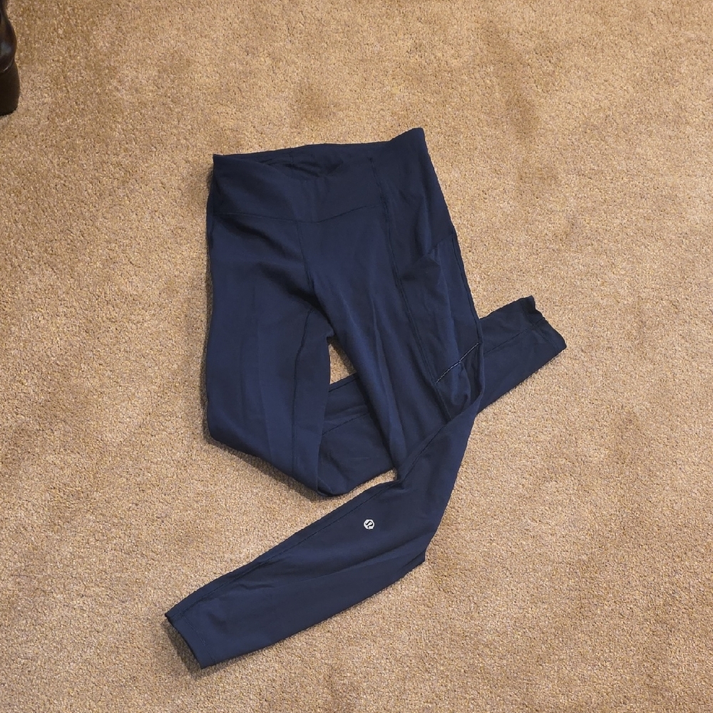 lululemon athletica Navy High-Rise Leggings